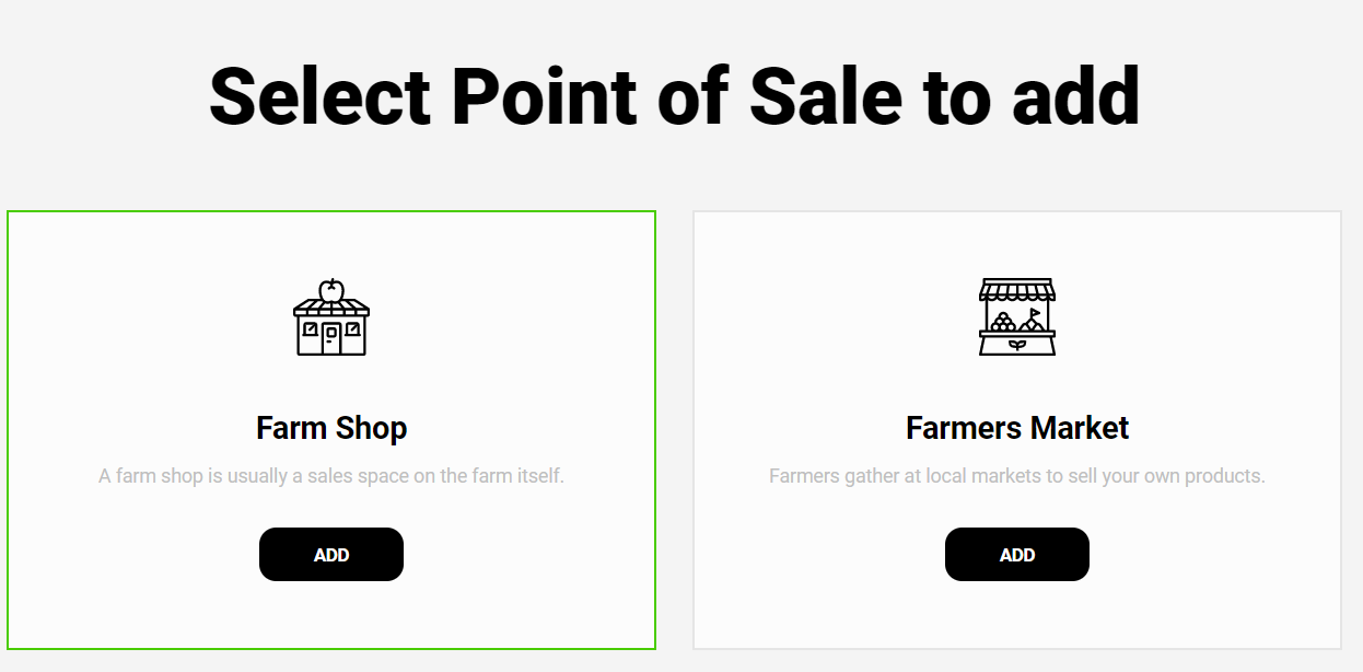 add point of sale
